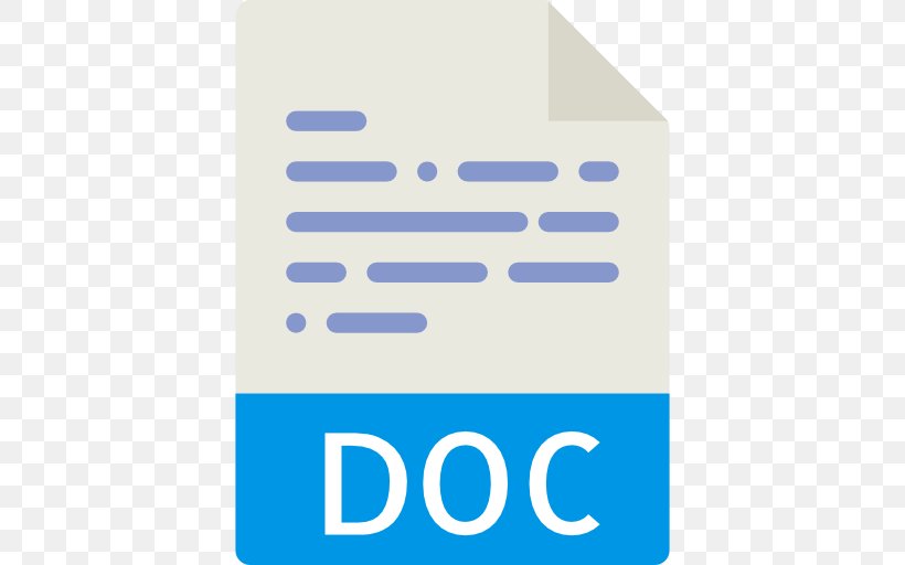 Document File Format, PNG, 512x512px, Document File Format, Area, Binary File, Blue, Brand Download Free