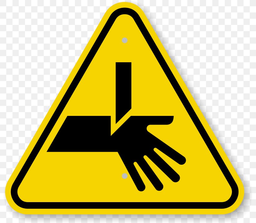 Hazard Symbol Warning Sign Risk Safety, PNG, 800x716px, Hazard Symbol, Area, Barricade Tape, Cutting, Finger Download Free