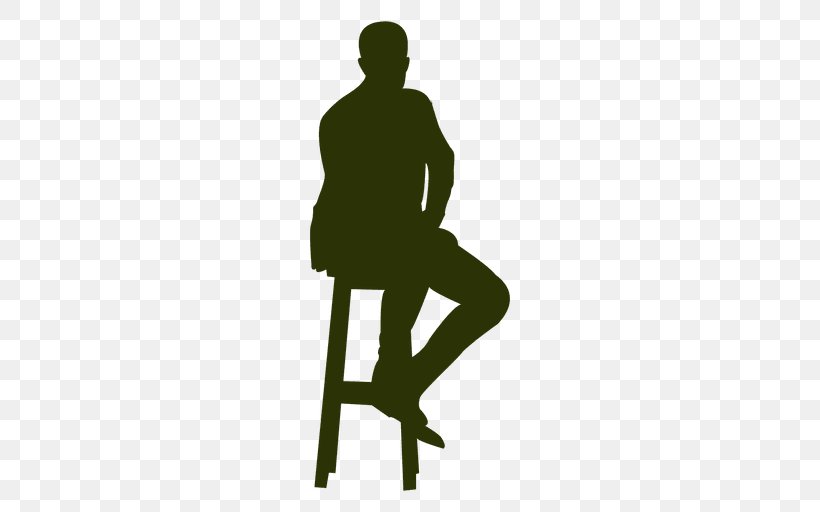 Eames Lounge Chair Silhouette Sitting, PNG, 512x512px, Eames Lounge Chair, Arm, Bar, Chair, Charles And Ray Eames Download Free