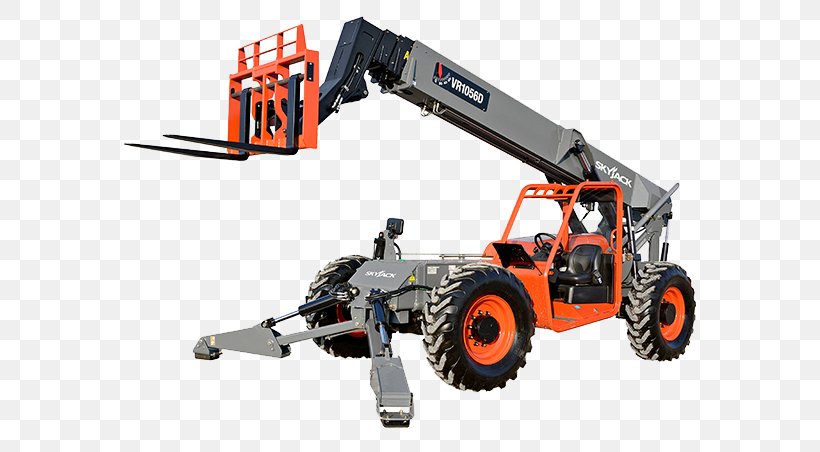 Telescopic Handler Forklift Crane Heavy Machinery, PNG, 605x452px, Telescopic Handler, Automotive Tire, Canada, Construction Equipment, Crane Download Free