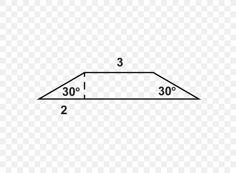 Trapezoid Triangle Area Perimeter Quadrilateral, PNG, 600x600px, Trapezoid, Area, Black, Ck12 Foundation, Concept Download Free