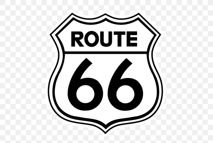 U.S. Route 66 Route 66 Hotel & Conference Center Sticker Joliet, PNG, 550x550px, Us Route 66, App Store, Appadvicecom, Area, Black Download Free