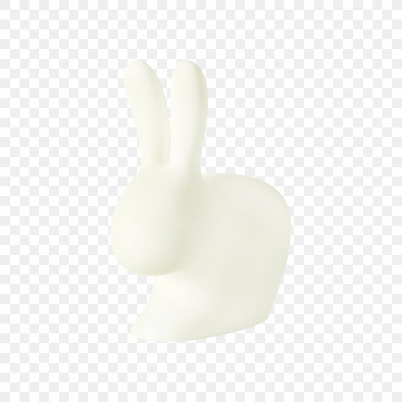 Rabbit Chair Qeeboo Lamp, PNG, 2048x2048px, Rabbit, Black And White, Chair, Designer, Ear Download Free