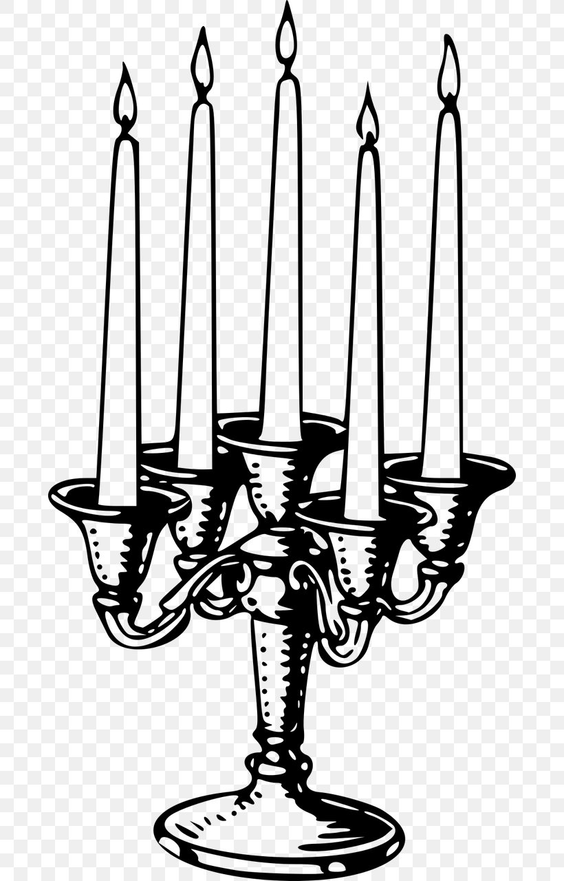 Candlestick Chart Clip Art, PNG, 680x1280px, Candlestick, Black And White, Candelabra, Candle, Candle Holder Download Free