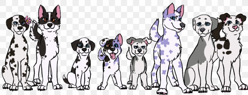 Dalmatian Dog Siberian Husky Dog Breed Puppy Chow Chow, PNG, 1751x677px, Dalmatian Dog, American Eskimo Dog, Art, Carnivoran, Chow Chow Download Free