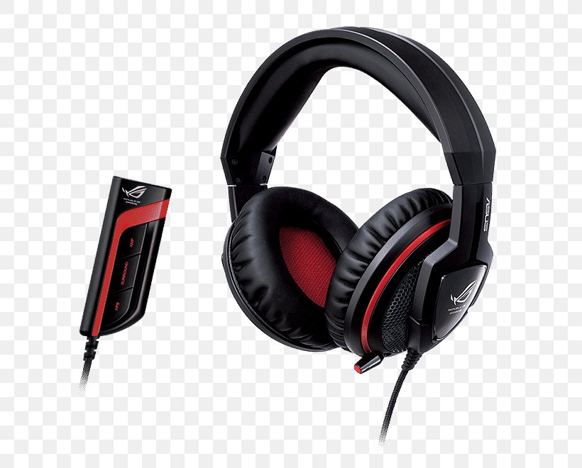 Headphones ASUS Republic Of Gamers Audio Microphone, PNG, 700x660px, 71 Surround Sound, Headphones, Active Noise Control, Asus, Audio Download Free