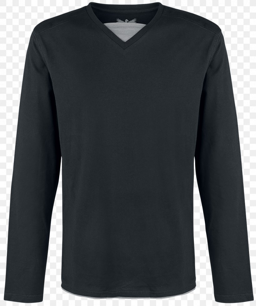 Long-sleeved T-shirt Long-sleeved T-shirt Sweater, PNG, 1005x1200px, Tshirt, Active Shirt, Black, Blouse, Cardigan Download Free
