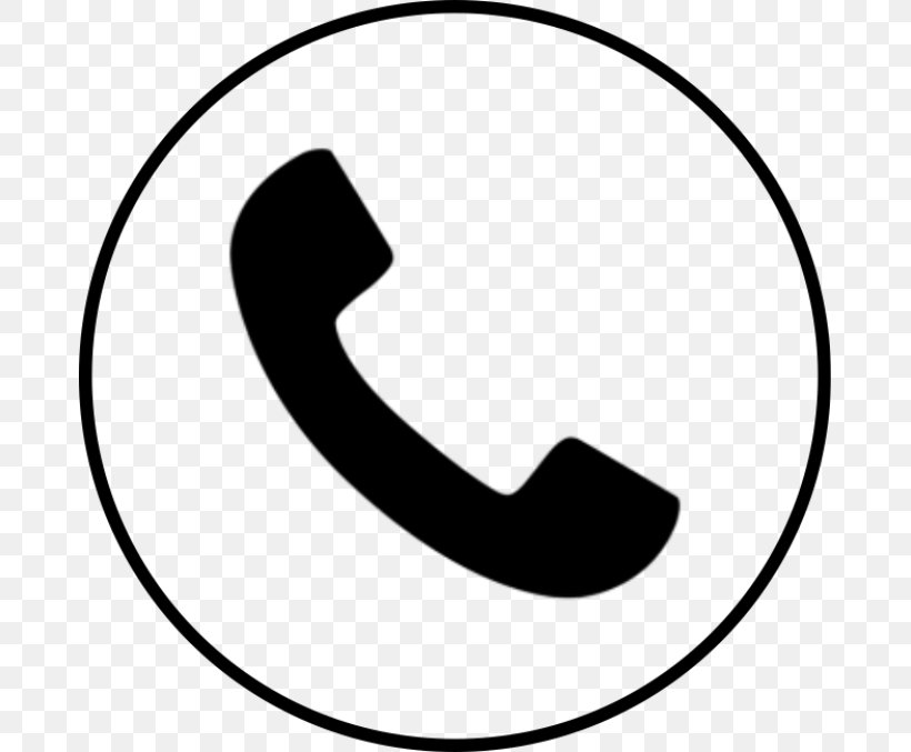 Telephone Customer Service, PNG, 677x677px, Telephone, Area, Black, Black And White, Customer Service Download Free