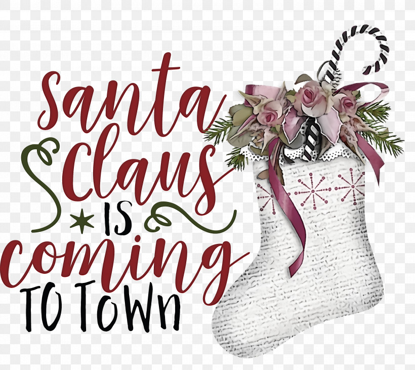Santa Claus Is Coming Santa Claus Christmas, PNG, 3000x2677px, Santa Claus Is Coming, Christmas, Christmas Day, Christmas Ornament, Christmas Stocking Download Free