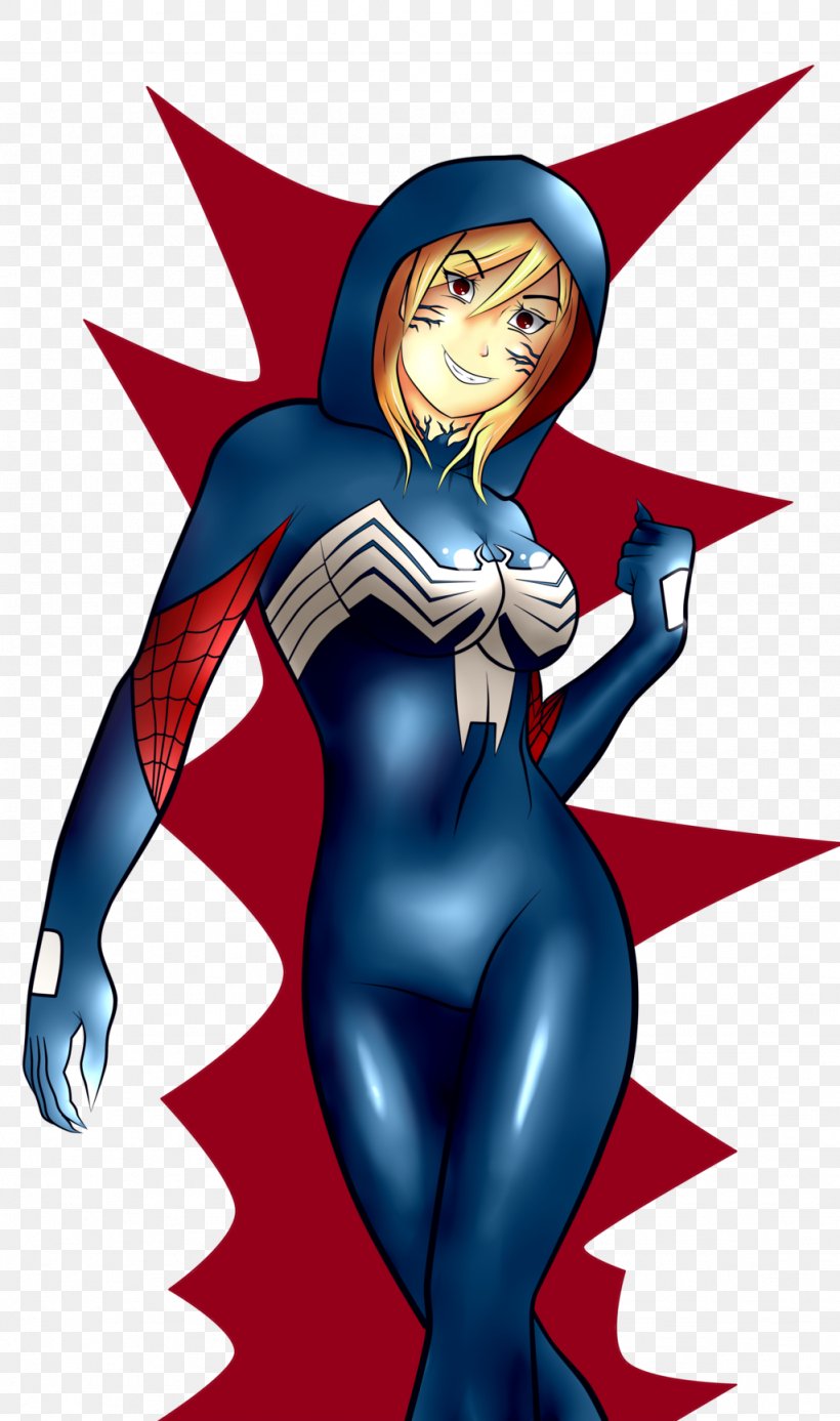 Venom Spider-Woman (Gwen Stacy) Female Ann Weying, PNG, 1024x1733px, Watercolor, Cartoon, Flower, Frame, Heart Download Free