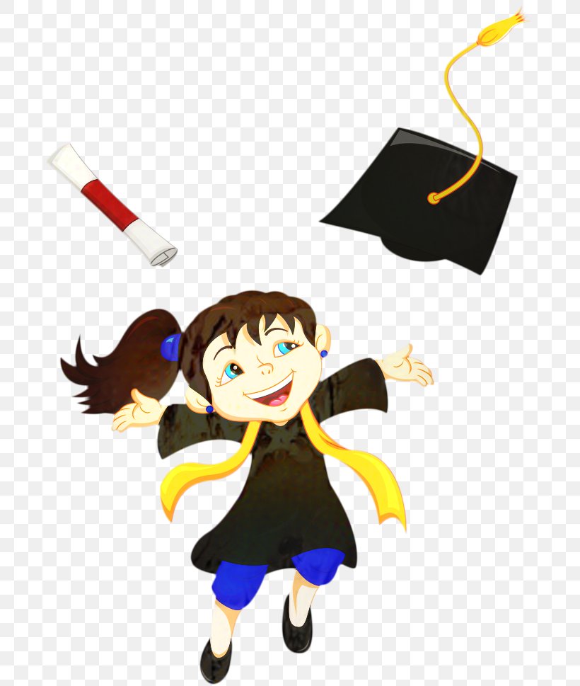 Background Graduation, PNG, 695x969px, Graduation Ceremony, Academic Degree, Animation, Cartoon, Drawing Download Free