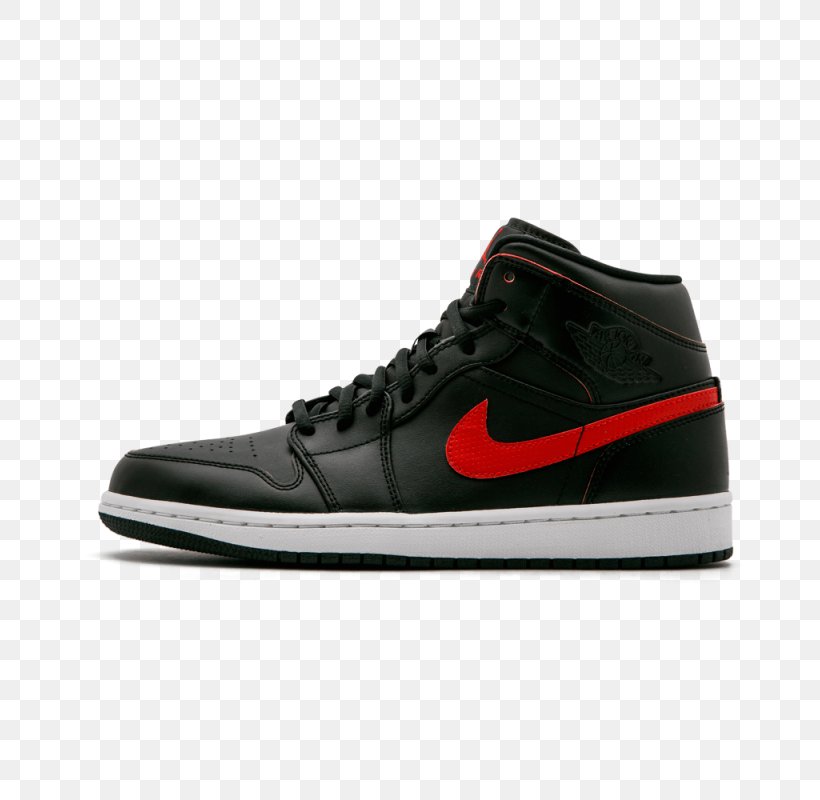 Nike Air Force Air Jordan 1 Mid Sports Shoes, PNG, 800x800px, Nike Air Force, Air Jordan, Athletic Shoe, Basketball Shoe, Black Download Free