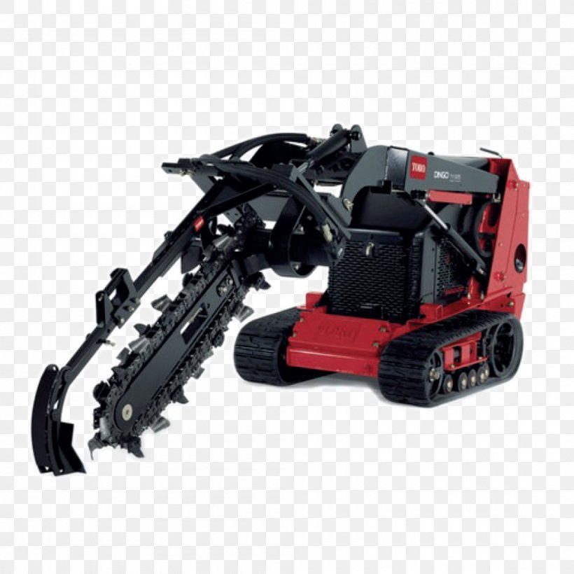 Compact Excavator Skid-steer Loader Trencher, PNG, 1000x1000px, Excavator, Agricultural Machinery, Agriculture, Augers, Automotive Exterior Download Free