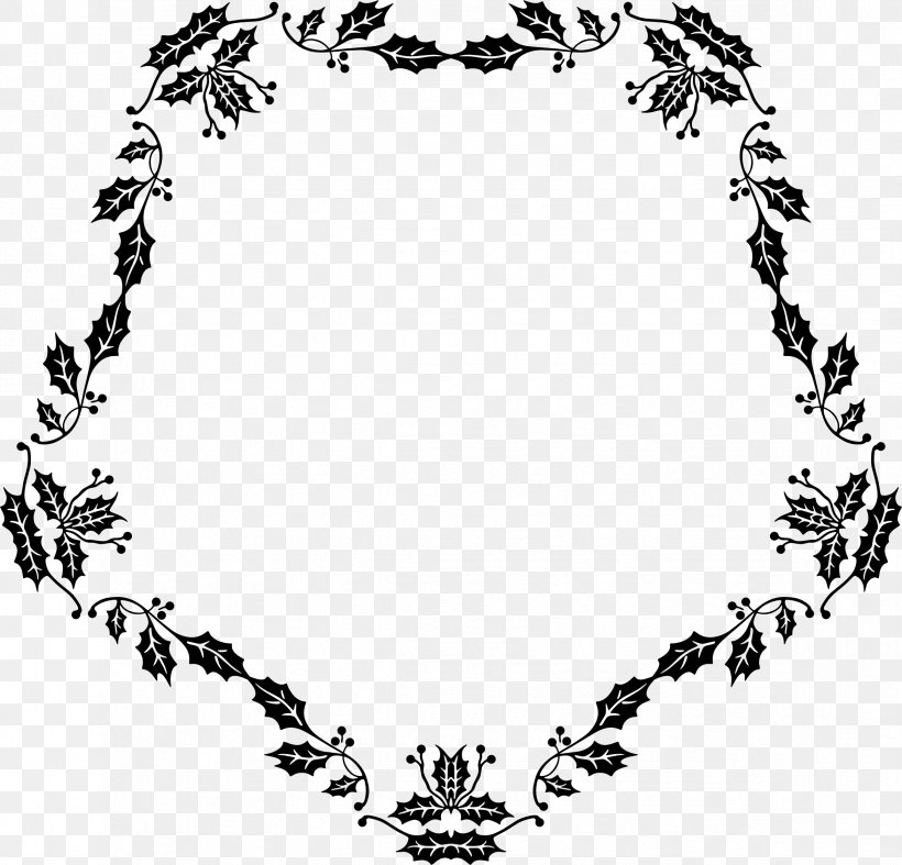 Picture Frames Flower Clip Art, PNG, 2344x2252px, Picture Frames, Area, Art, Black, Black And White Download Free