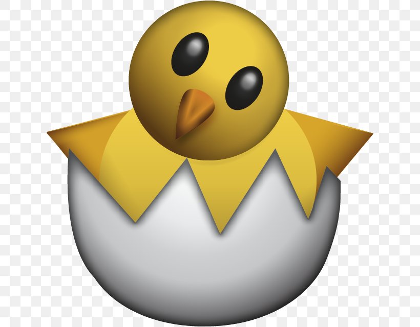 T-shirt Emoji Chicken Hatching Sticker, PNG, 640x640px, Tshirt, Beak, Bird, Chicken, Chicken Meat Download Free