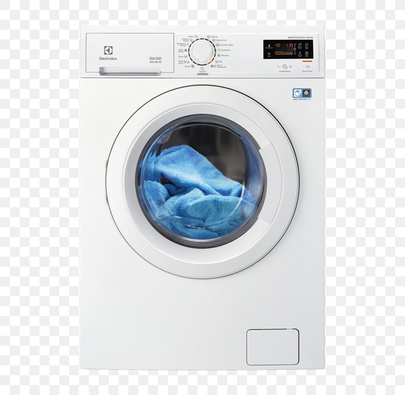 Washing Machines Laundry EWW1476WD Electrolux Pralko-suszarka Clothes Dryer, PNG, 800x800px, Washing Machines, Cleaning, Clothes Dryer, Dishwasher, Electrolux Download Free