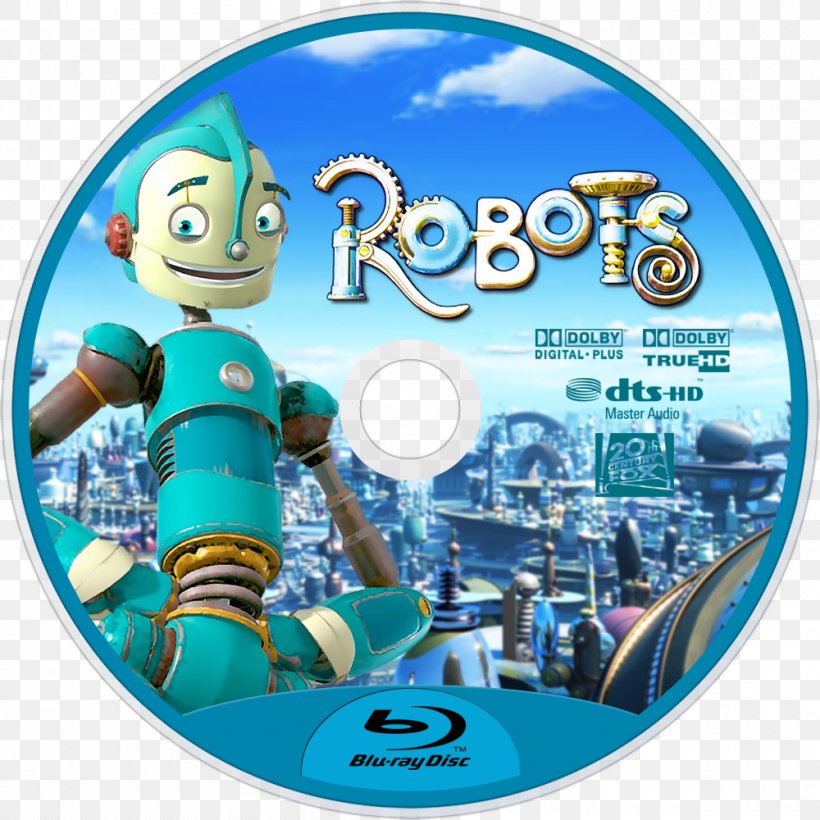 Blu-ray Disc DVD Robot Digital Copy 0, PNG, 1000x1000px, 4k Resolution, 20th Century Fox, 2005, Bluray Disc, Digital Copy Download Free