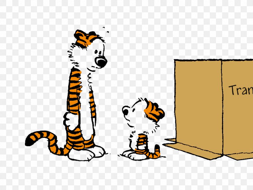 Calvin And Hobbes, PNG, 1024x768px, Calvin And Hobbes, Area, Art, Big Cats, Calvin Download Free