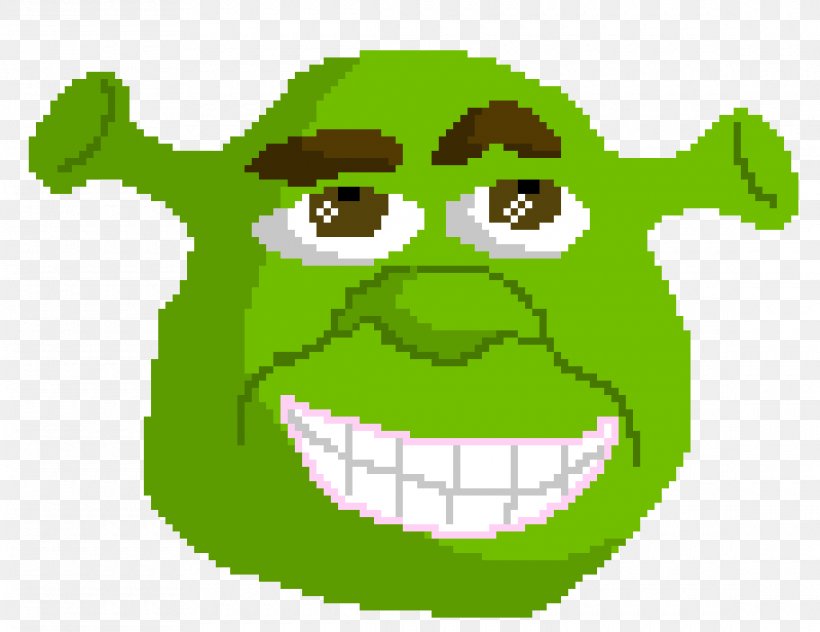 Pixel Art Shrek Image Graphics, PNG, 1140x880px, Pixel Art, Art, Character, Emoticon, Face Download Free