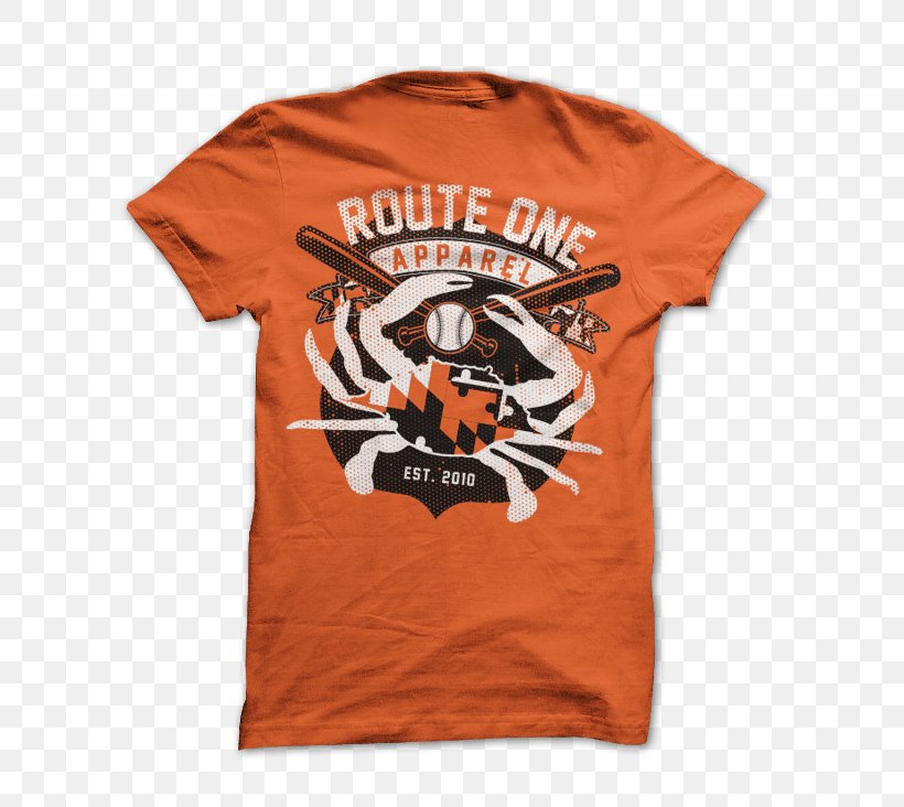 T-shirt Baltimore Logo Crab Sleeve, PNG, 600x732px, Tshirt, Baltimore, Baseball, Brand, Clothing Download Free