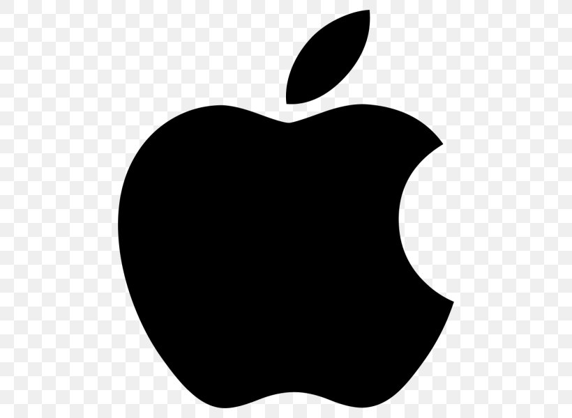 Apple Logo, PNG, 600x600px, Apple, Black, Black And White, Heart, Logo Download Free