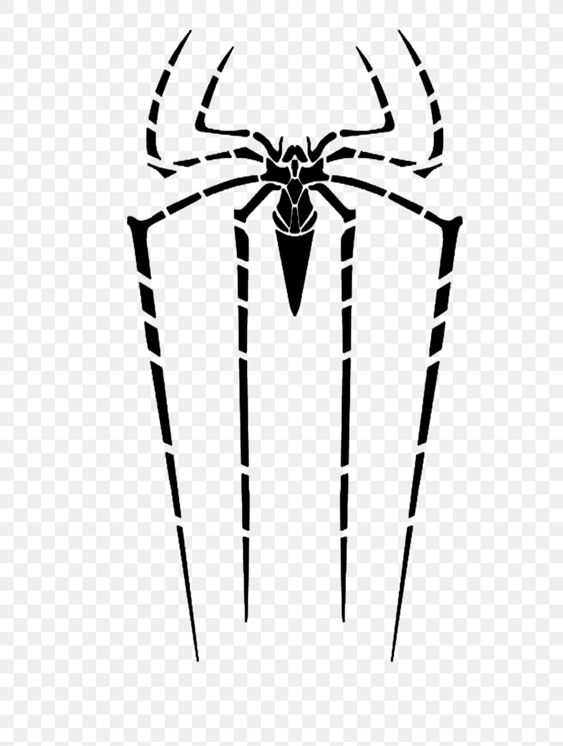 Spider-Man Film Series Venom Eddie Brock Ultimate Spider-Man, PNG, 736x1086px, Spiderman, Amazing Spiderman, Amazing Spiderman 2, Arachnid, Black And White Download Free