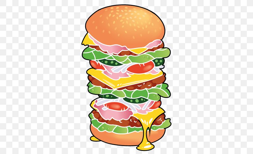 Cheeseburger Fast Food Ham Salad Big N' Tasty Sandwich, PNG, 500x500px, Cheeseburger, Cheese, Cuisine, Cutlet, Fast Food Download Free