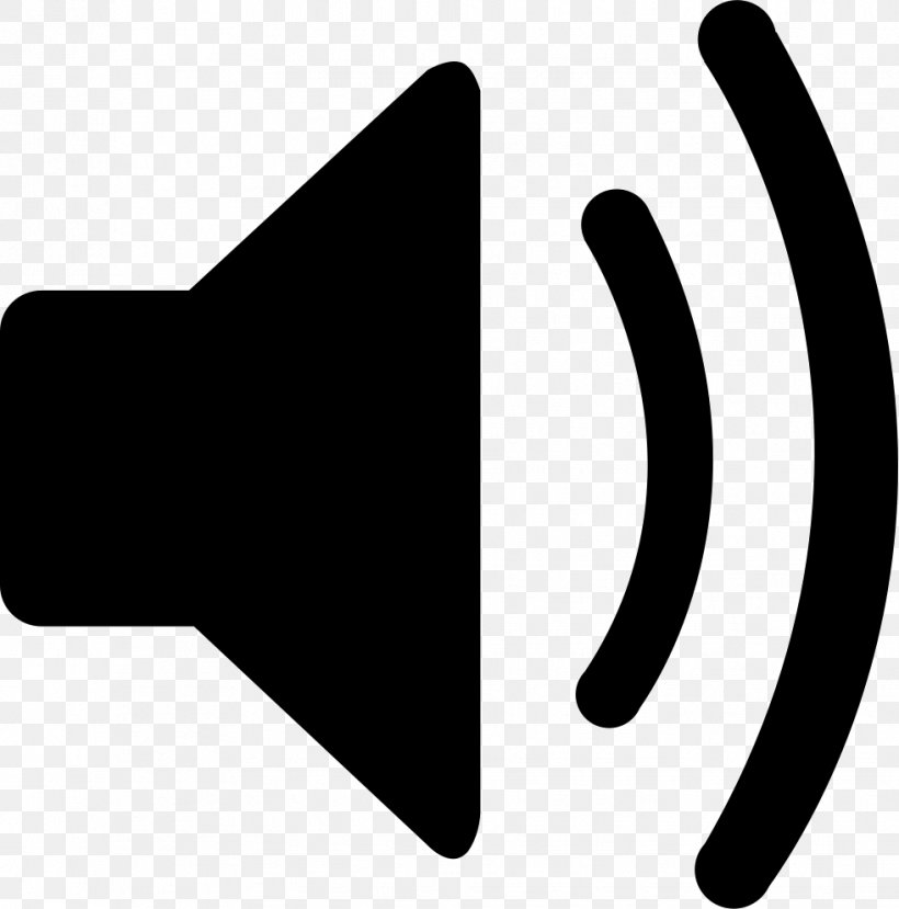 Loudspeaker Download Sound, PNG, 981x992px, Loudspeaker, Black, Black And White, Finger, Hand Download Free