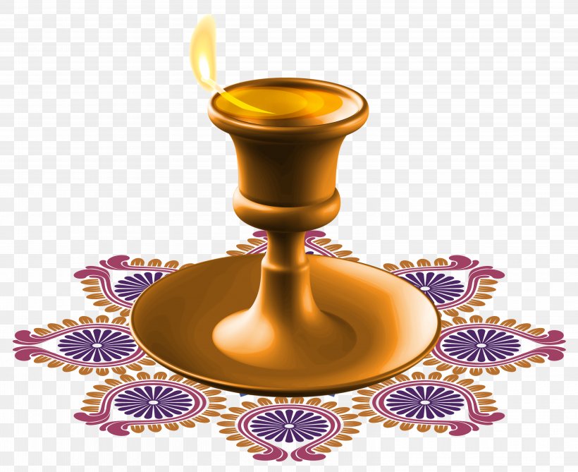 Diwali Candle Clip Art, PNG, 6294x5138px, Diwali, Candle, Candlestick, Cup, Diya Download Free