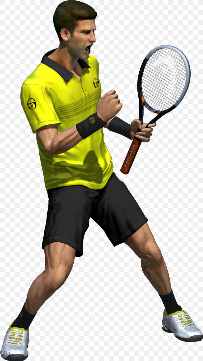 Novak Djokovic Virtua Tennis 4 Tennis Games Sport, PNG, 1433x2553px, Novak Djokovic, Ball Game, Game, Jersey, Joint Download Free