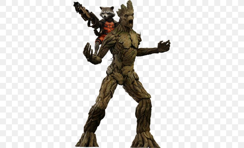 Baby Groot Rocket Raccoon Drax The Destroyer Action & Toy Figures, PNG, 500x500px, Groot, Action Figure, Action Toy Figures, Baby Groot, Drax The Destroyer Download Free