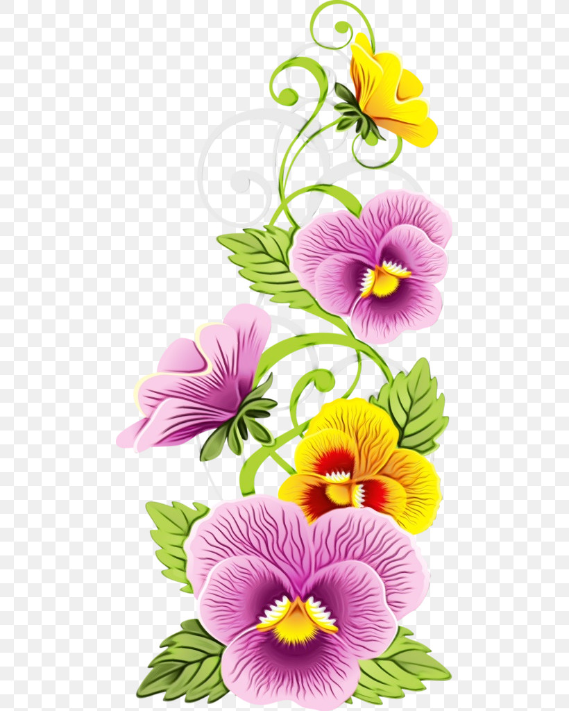 Flower Petal Wild Pansy Plant Violet, PNG, 485x1024px, Watercolor, Bouquet, Flower, Hawaiian Hibiscus, Hibiscus Download Free