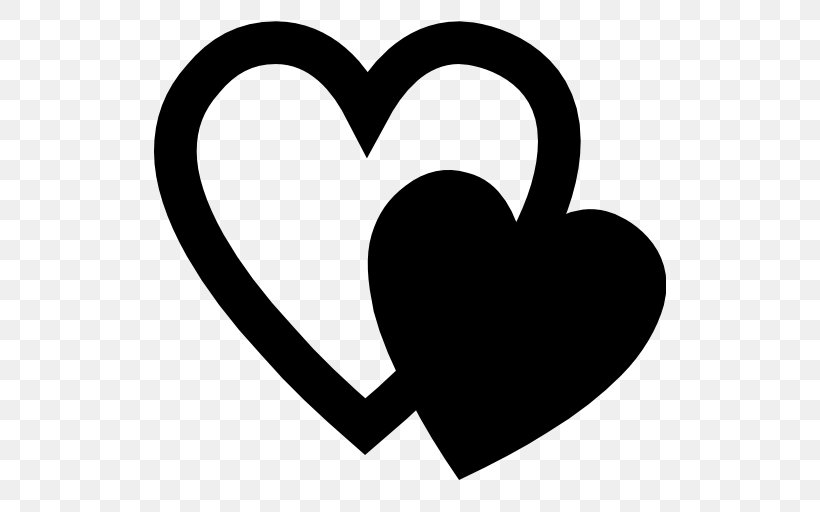 Line White Heart Clip Art, PNG, 512x512px, White, Black And White, Heart, Love, Monochrome Download Free