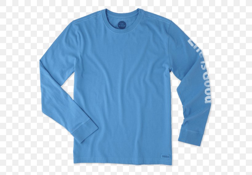 Long-sleeved T-shirt Long-sleeved T-shirt Dress Shirt, PNG, 570x570px, Tshirt, Active Shirt, Azure, Blue, Bluza Download Free
