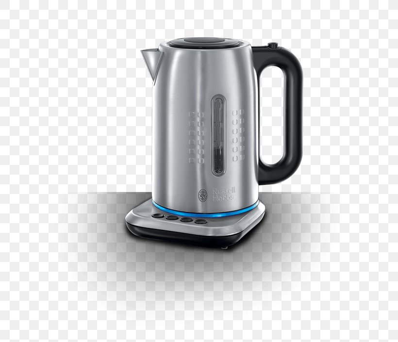 Russell Hobbs Kitchenaid KEK1722WH Electric Kettle With LED Display Amazon.com, PNG, 744x705px, Russell Hobbs, Amazoncom, Blender, Electric Kettle, Electricity Download Free