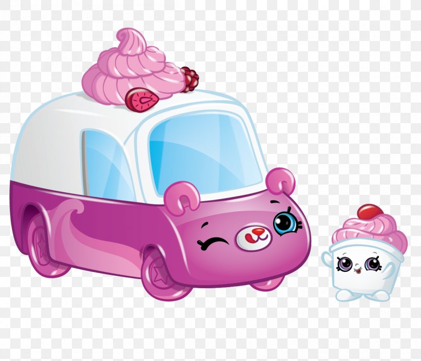 Shopkins Cutie Cars S1 W1- Single Pack Frozen Sport Utility Vehicle Toy, PNG, 1201x1032px, Car, Brazil, Donuts, Free Market, Frozen Download Free