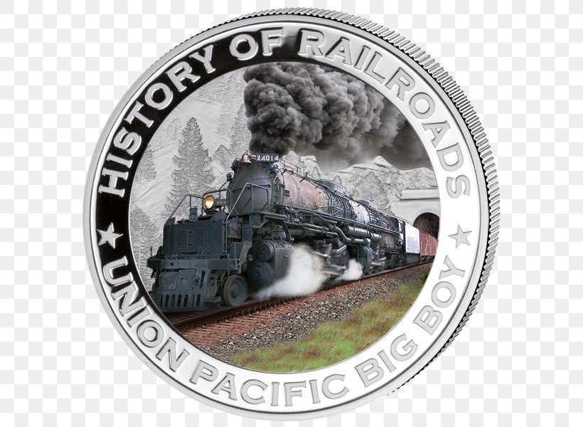 Train Rail Transport Locomotion No. 1 Union Pacific Big Boy Steam Locomotive, PNG, 600x600px, 4884, Train, G Scale, History Of Rail Transport, Locomotive Download Free