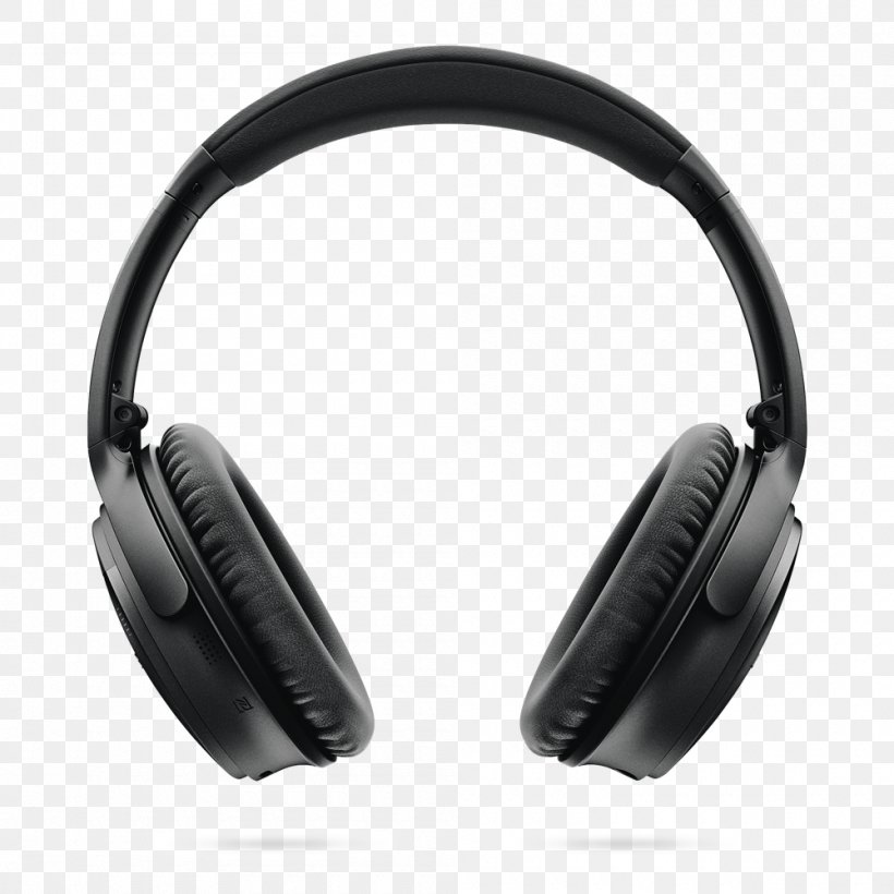 Bose QuietComfort 35 Active Noise Control Noise-cancelling Headphones, PNG, 1000x1000px, Bose Quietcomfort 35, Active Noise Control, Audio, Audio Equipment, Bose Corporation Download Free
