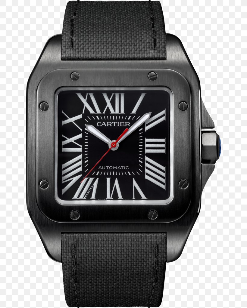 Cartier Watch Diamond-like Carbon Replica, PNG, 647x1024px, Cartier, Automatic Watch, Bezel, Black, Brand Download Free