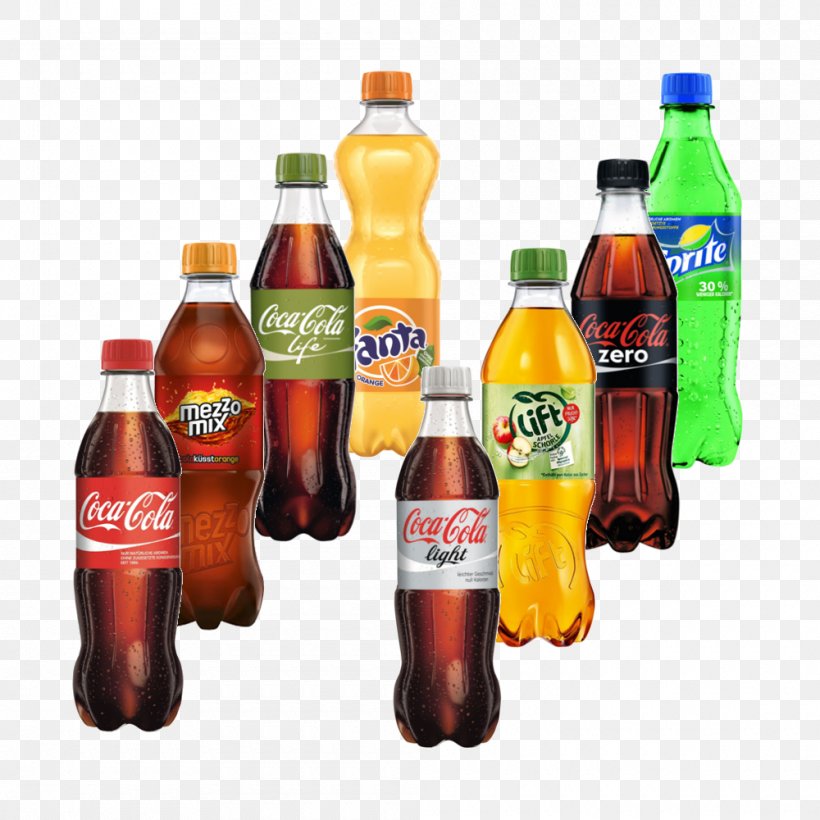 Coca-Cola Sprite Fanta Diet Coke Fizzy Drinks, PNG, 1000x1000px, Cocacola, Bottle, Carbonated Soft Drinks, Coca Cola, Cocacola Company Download Free