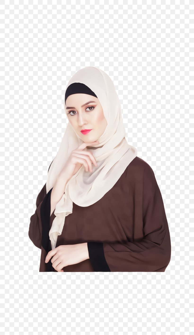 Hijab Headgear Burqa Neck Modesty, PNG, 708x1414px, Hijab, Abaya, Beige, Brown, Burqa Download Free