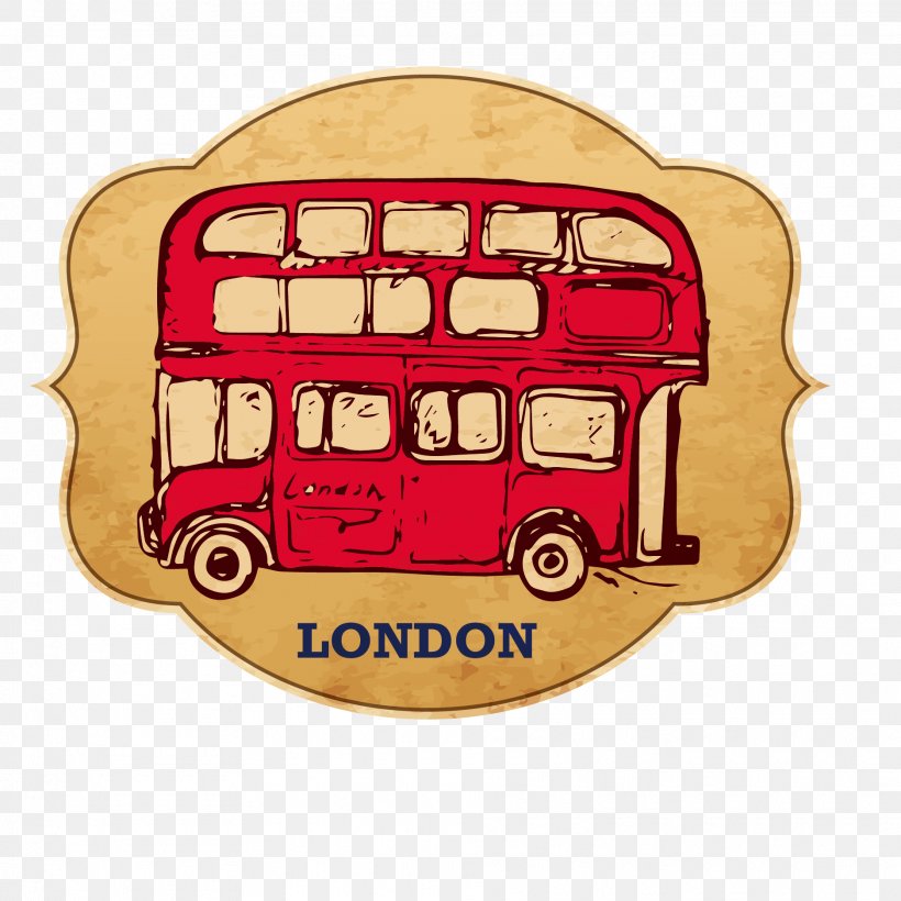 London Double-decker Bus Sticker, PNG, 1875x1875px, London, Brand, Bus, Decal, Doubledecker Bus Download Free