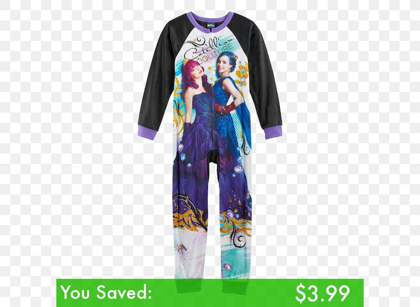Mal Sleeve Evie T-shirt Pajamas, PNG, 600x600px, Mal, Child, Clothing, Clothing Accessories, Costume Download Free