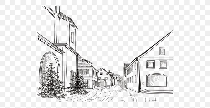 Drawing Sketch, PNG, 600x424px, Drawing, Arch, Architecture, Black And White, Building Download Free