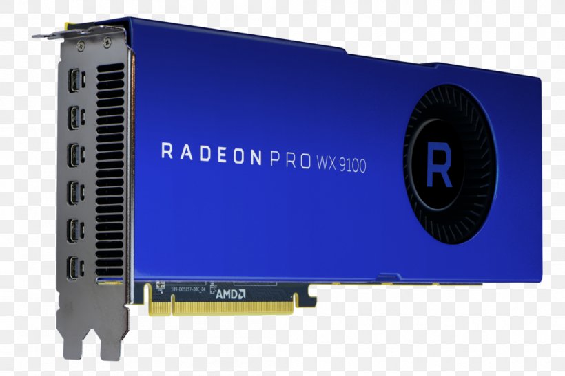 Graphics Cards & Video Adapters Radeon Pro Advanced Micro Devices Graphics Processing Unit, PNG, 1049x700px, Graphics Cards Video Adapters, Advanced Micro Devices, Amd Firepro, Amd Radeon Pro Wx 7100, Amd Vega Download Free