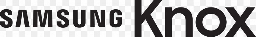 Samsung Knox Logo Samsung Galaxy S8 Samsung Group Brand, PNG, 2431x354px, Samsung Knox, Black, Black And White, Brand, Business Download Free