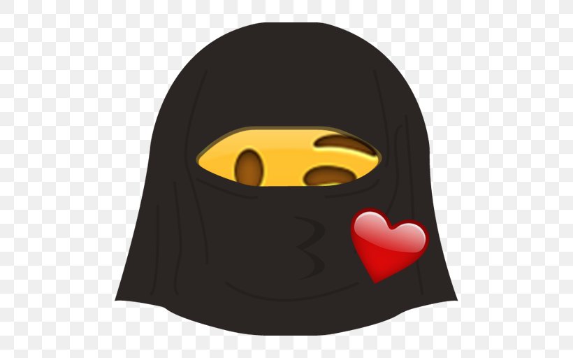 Sticker Emoji Telegram Emoticon Burqa, PNG, 512x512px, Sticker, Att, Burqa, Character, Com Download Free