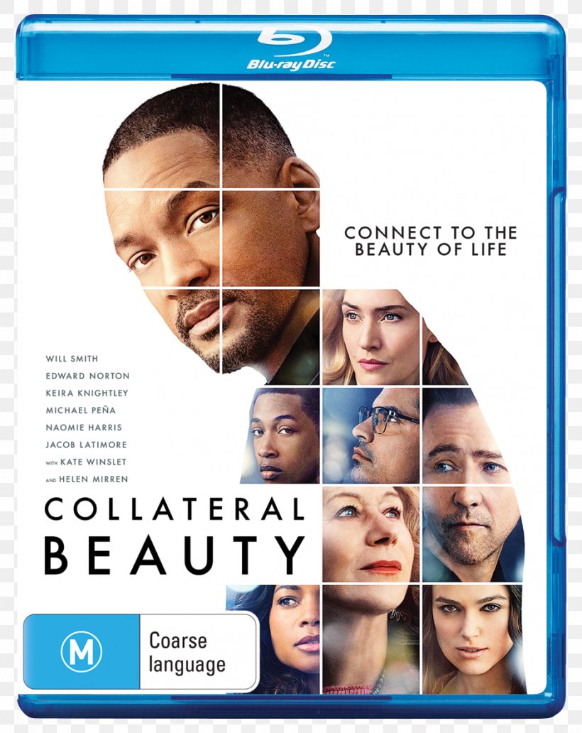Will Smith Kate Winslet Collateral Beauty Blu-ray Disc DVD, PNG, 938x1181px, Will Smith, Bluray Disc, Cheek, Chin, Collateral Beauty Download Free