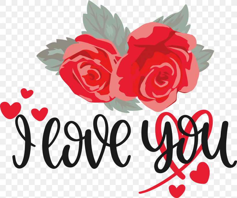 I Love You Valentine Valentines Day, PNG, 3000x2509px, I Love You, Cut Flowers, Floral Design, Garden, Garden Roses Download Free