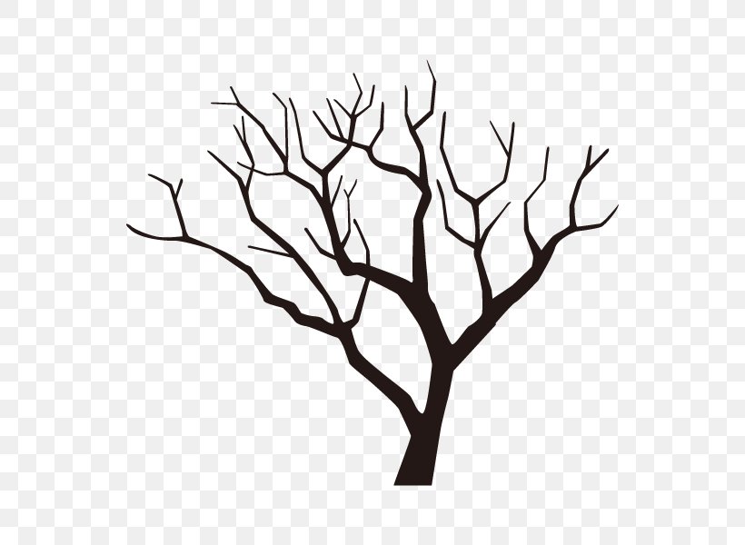 Illustration Twig Clip Art Silhouette Illustrator, PNG, 600x600px, Twig, Artwork, Black And White, Branch, Flower Download Free